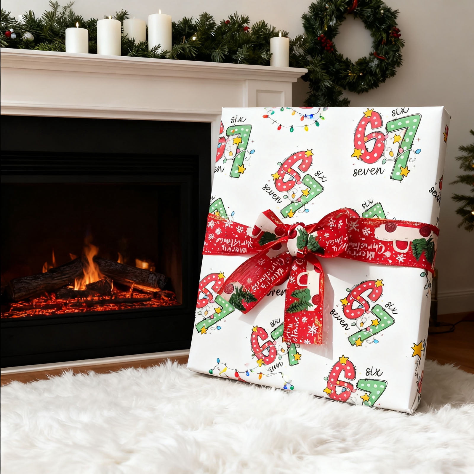67 Christmas Wrapping Paper - 29.94*19.7