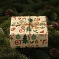 thumbnail image 1 of 67 Christmas Wrapping Paper, 6 7 Funny Wrapping Paper Christmas, Xmas Gift Wrap, Santa 67 Meme Gift Wrap, Funny Six Seven Holiday Wrapping Papers,18*20 in（46*50.8cm）, 1 of 5
