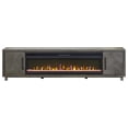 thumbnail image 1 of 67" Fireplace Console Entertainment  Fully Assembled Gray, 1 of 5