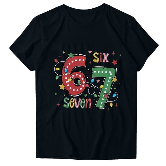 67 Graphic T-Shirts for Women Summer Shirt Casual Short Sleeve Tee Tops