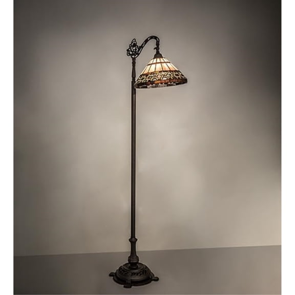 67" High Ilona Bridge Arm Floor Lamp