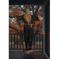67-Inch Hanging Scarecrow Halloween Decoration - Scream Saver