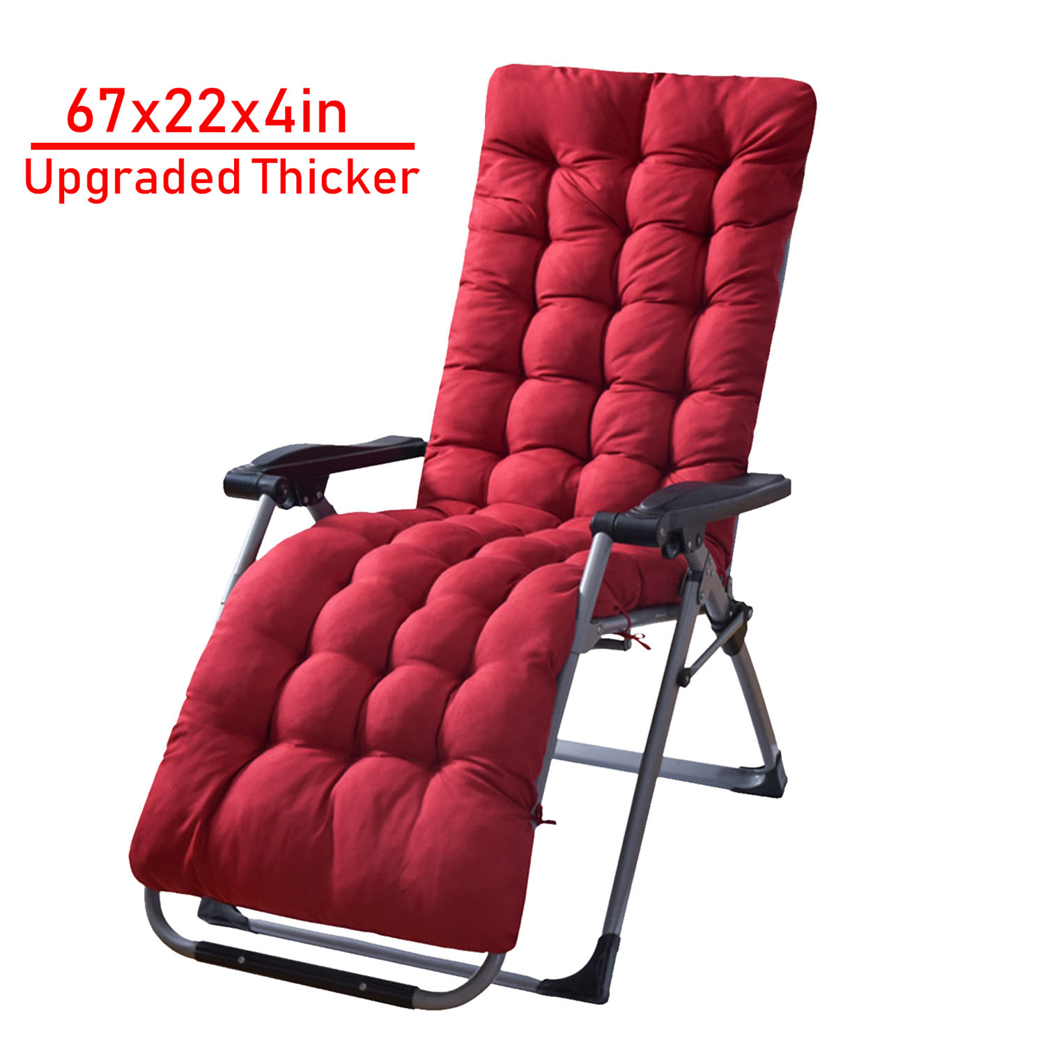 Better Homes and Gardens Outdoor Patio Chaise Lounge Cushion, Multiple