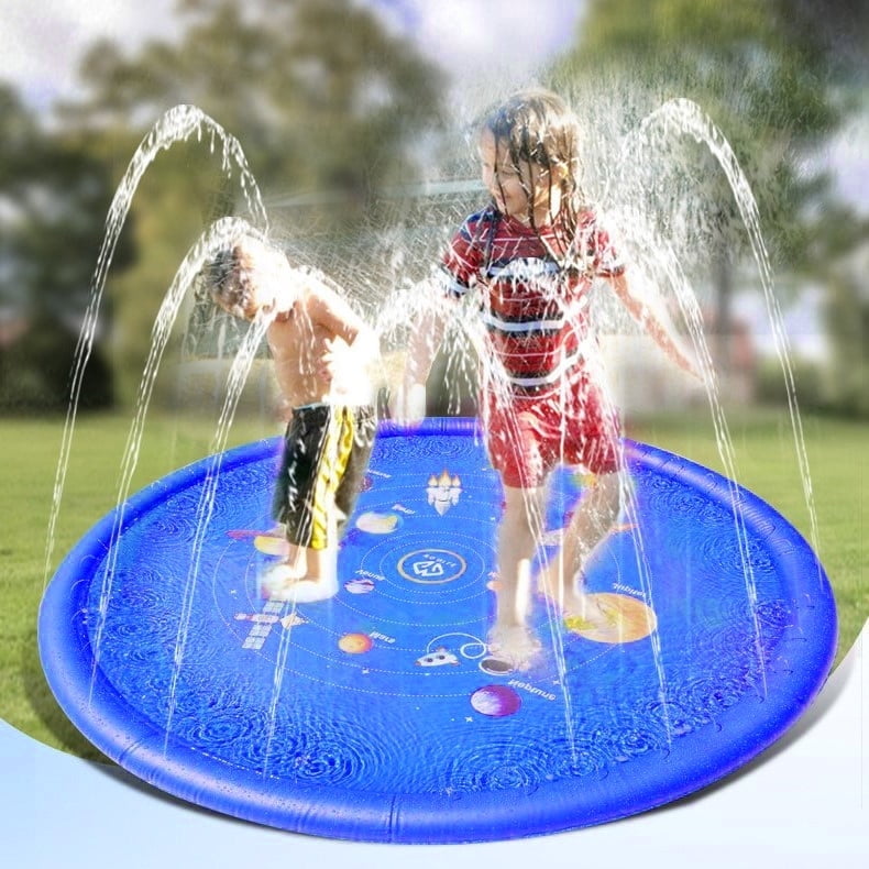 Amazon.com: Splash Pad for Kids and Dogs - 70“ Thicken