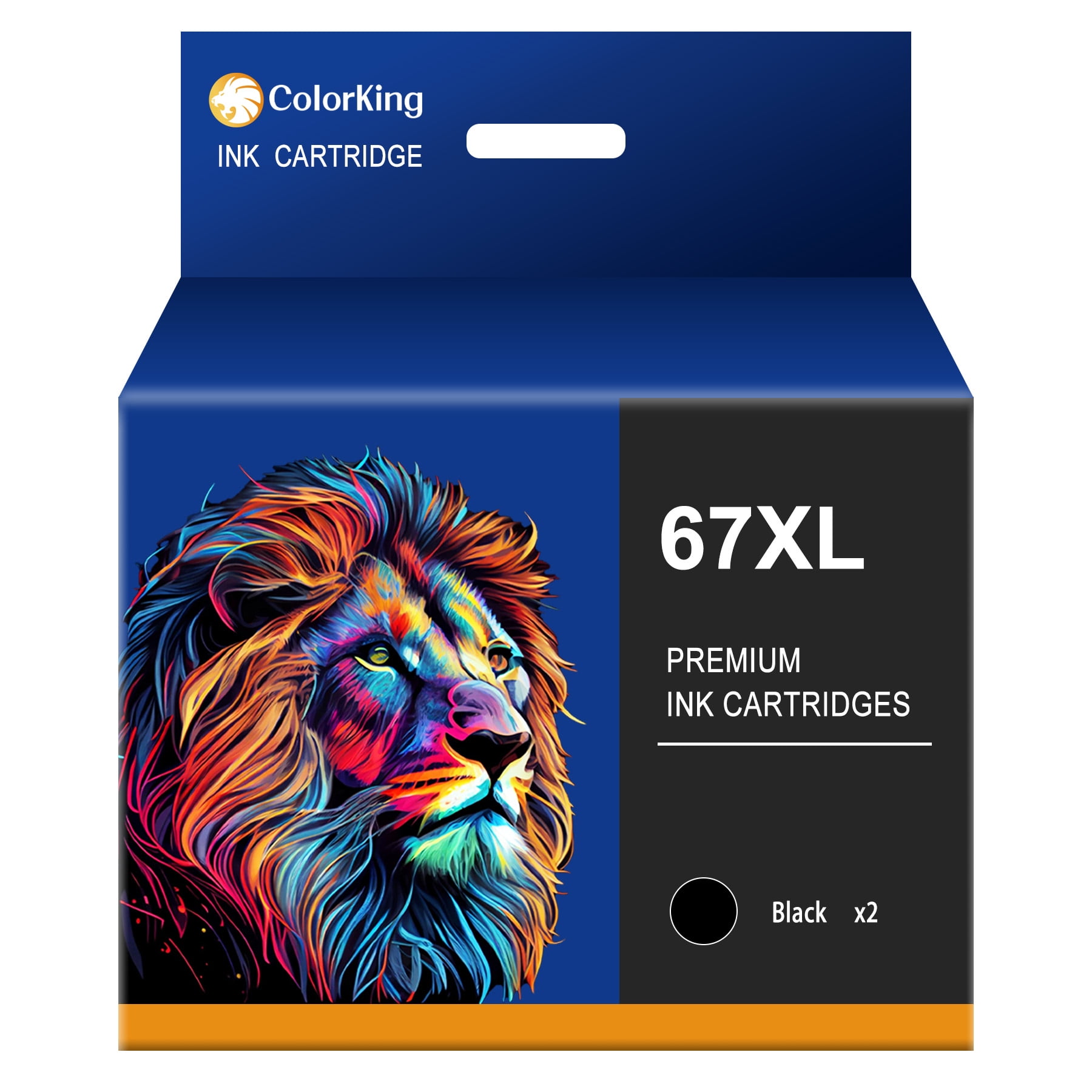 67 Ink 67 XL Ink Replacement for Printer Ink HP 67XL Black to Use with