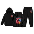 thumbnail image 1 of 67 Kids Outfit Long Sleeve Pullover Sweatshirt & Jogger Pants Set - Six Seven Boys Girls Clothing, 1 of 7