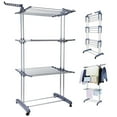 thumbnail image 1 of 67" Laundry Clothes Storage Drying Rack Portable Folding Dryer Hanger Heavy Duty, 1 of 13