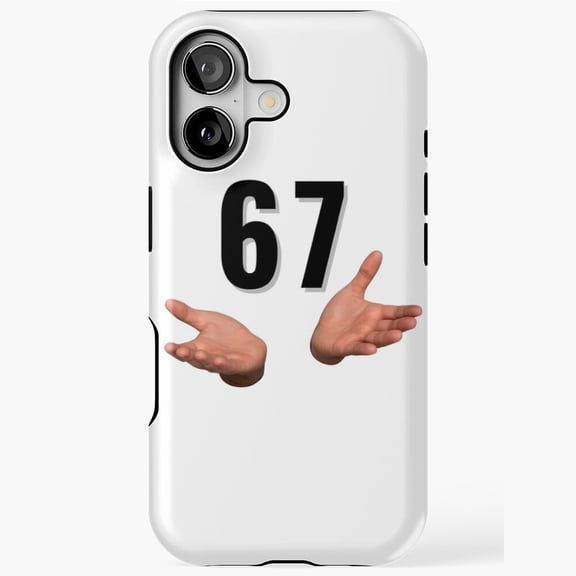 67 Meme Classic Funny Humor Millennial Phone Case for iPhone 11 12 13 14 15 16 17 Pro Max