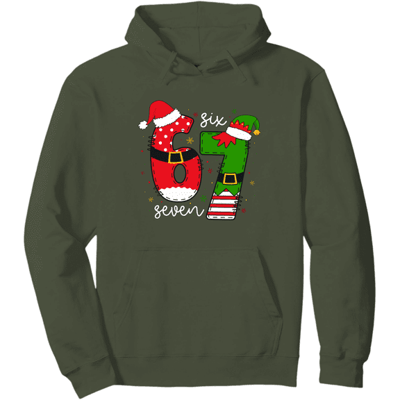 67 Meme Six Seven Christmas Holiday Hoodie ,Full Sizes S-5XL