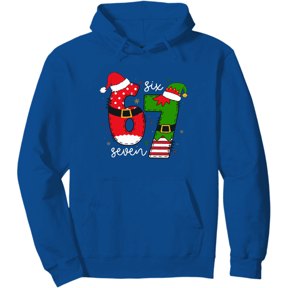67 Meme Six Seven Christmas Holiday Hoodie ,Full Sizes S-5XL