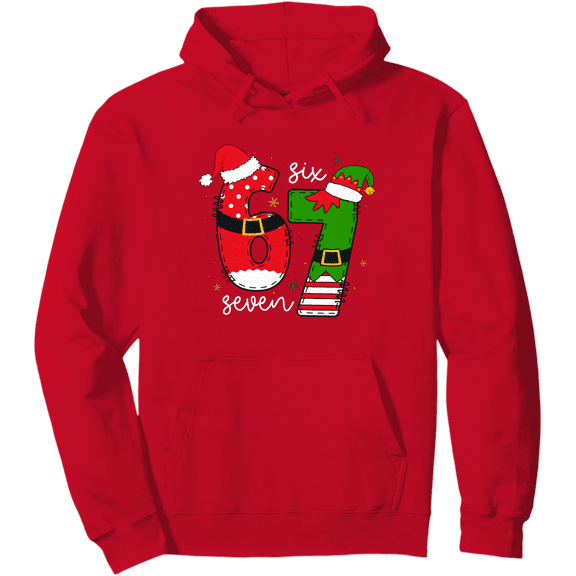 67 Meme Six Seven Christmas Holiday Hoodie ,Full Sizes S-5XL
