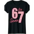 thumbnail image 1 of 67 Meme Six Seven T-Shirt (1), 1 of 6