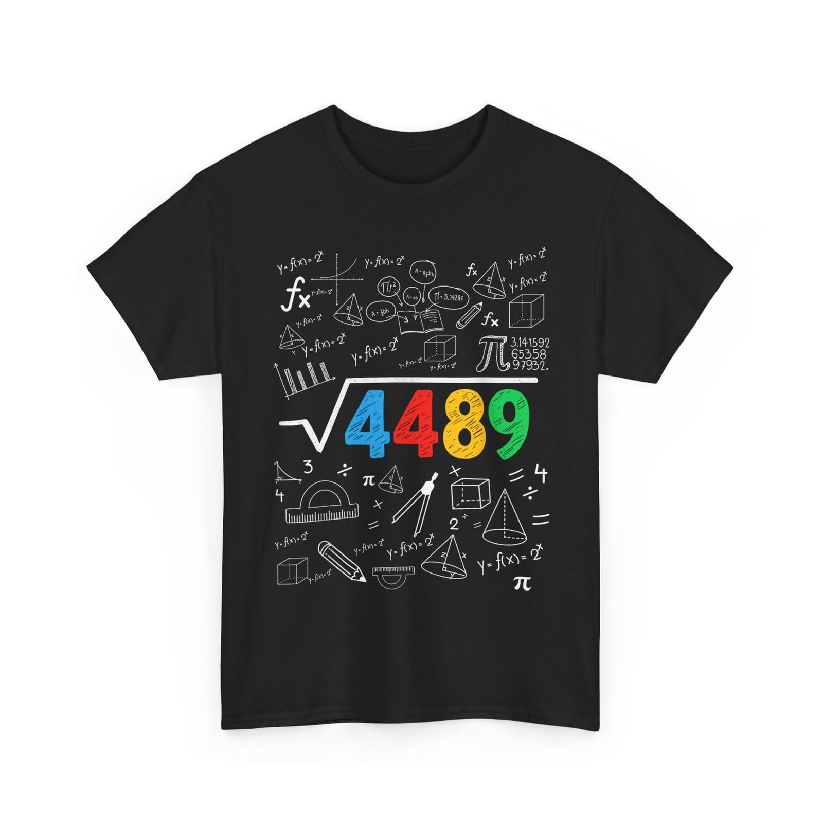 67 Meme Square Root 4489 Slang Six Seven Math Teacher T-Shirt - Walmart.com