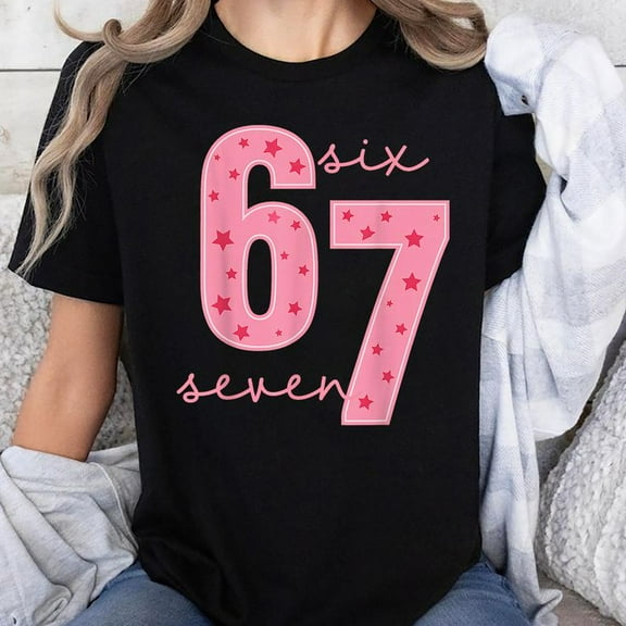 67 Meme Unisex T-Shirt, Sizes S-5XL, Gategoo