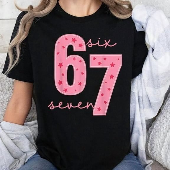 67 Meme Unisex T-Shirt, Sizes S-5XL, Gategoo