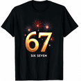 thumbnail image 1 of 67 New Years Eve Party Pajama Shirt 6 7 Meme 67 2026 Graphic Tee T-Shirt for Men Women, 1 of 4