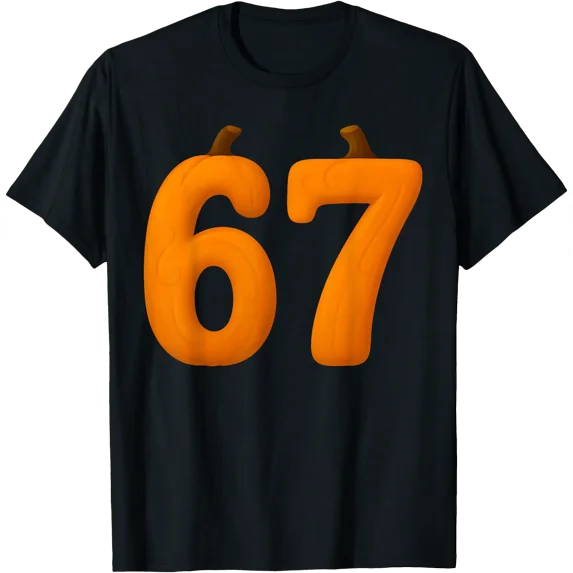 67-number-sixty-seven-six-seven-fall-pumpkin-6-7-halloween-t-shirt