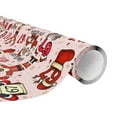 thumbnail image 1 of 67 Pattern Printing Christmas Wrapping Paper Rolls, Christmas Gift Wrap, Kids Funny Christmas Theme Wrapping Paper,Wide Birthday Xmas Santa Festive Present Wrapping Rolls(Pink-19.69*35.43 Inches), 1 of 7