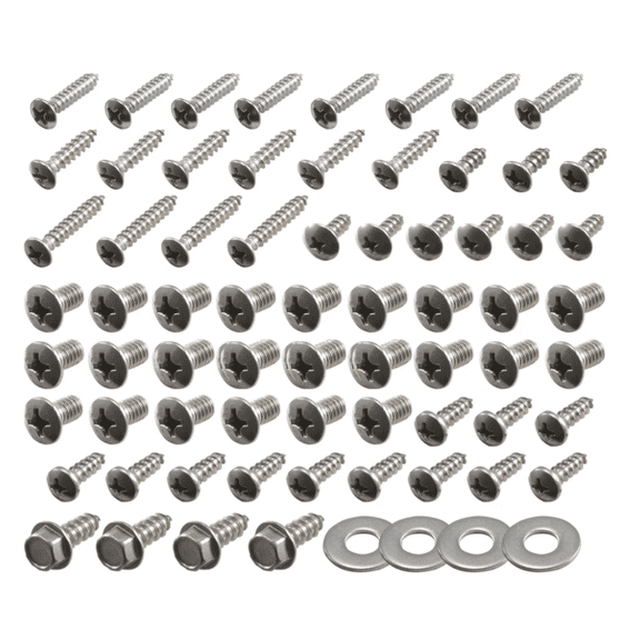 67 Piece Interior Screw Kit For 1960-1966 Chevy and GMC Pickup Trucks