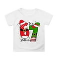 thumbnail image 1 of 67 Shirt Kids Boys Girls Funny Christmas Shirts Number Six Seven Graphic T-Shirt Xmas Gifts #01 White & 12-13 Years, 1 of 4