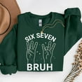 thumbnail image 1 of 67 Sign Language ASL 6-7 Bruh Numbers Hands Six Seven Meme – T-Shirt, Hoodie & Sweatshirt – Fun & Educational – Sign, 1 of 6