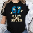 thumbnail image 1 of 67 Six Seven 6-7 - Funny Brainrot T-Shirt Unisex, Sizes S-5XL - Gategoo, 1 of 5