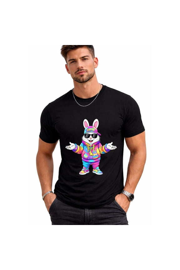 67 Six Seven Bunny Easter Day Meme Men T-Shirt