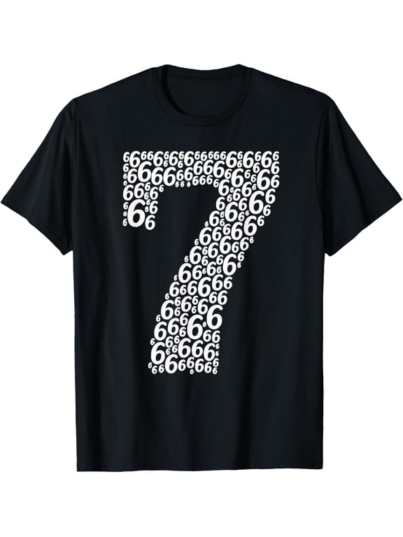 67 Six Seven Cool Matching 6 and 7 Design Funny 6-7 Meme T-Shirt