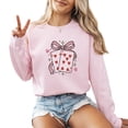thumbnail image 1 of 67 Six Seven Funny Meme Sweatshirt Women Cute Gifts Casual Long Sleeve Graphic Shirts Top, 1 of 4