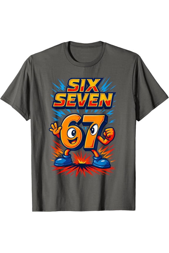 67 Six Seven Italian Brainrot Graphic T-Shirt