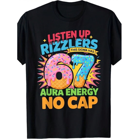 67 Six Seven Meme Design Funny 6 7 T Shirt