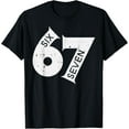 thumbnail image 1 of 67 Six Seven Meme Men’s T-Shirt, Funny Humor Graphic Tee for Daily Wear, 1 of 7