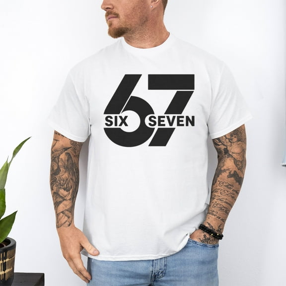 67 Six Seven Meme T-Shirt, Funny Saying Six Seven T-Shirt, Multicolors, Size S-5XL