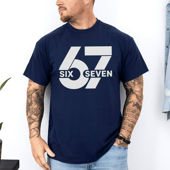 67 Six Seven Meme T-Shirt, Funny Saying Six Seven T-Shirt, Multicolors, Size S-5XL