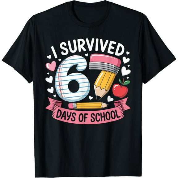 67 Six Seven Meme Women’s T-Shirt, Funny Cute Graphic Tee for Christmas or School