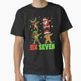thumbnail image 1 of 67 Six Seven St Nick Reindeer Elf Gingerbread Christmas Kids Unisex T-Shirt, for men & women, up to size 5XL, 1 of 2