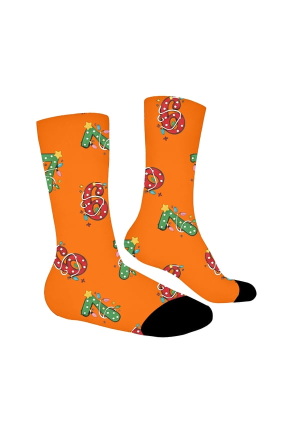67 Socks 6 7 Meme Novelty Six Seven Crew Socks Funny Christmas Gifts For Men Women