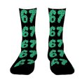 thumbnail image 1 of 67 Socks Novelty Six Seven Crew Socks Funny Gifts For Unisex Men Women, 1 of 5