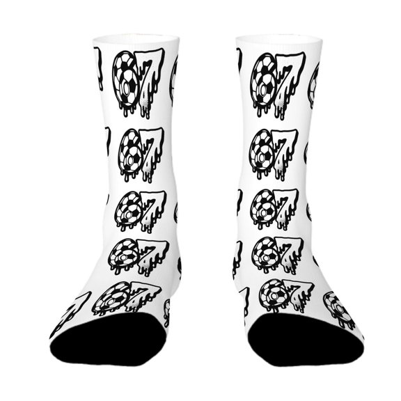 67 Socks Six Seven Meme Design for Unisex Men Women Funny Gifts
