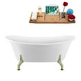 thumbnail image 1 of 67" Streamline N1081BNK-IN-BNK Clawfoot Tub and Tray With Internal Drain, 1 of 7