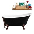 thumbnail image 1 of 67" Streamline N345ORB-BNK Clawfoot Tub and Tray With External Drain, 1 of 7