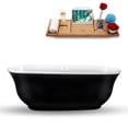 thumbnail image 1 of 67" Streamline N663WH Freestanding Tub and Tray With Internal Drain, 1 of 7