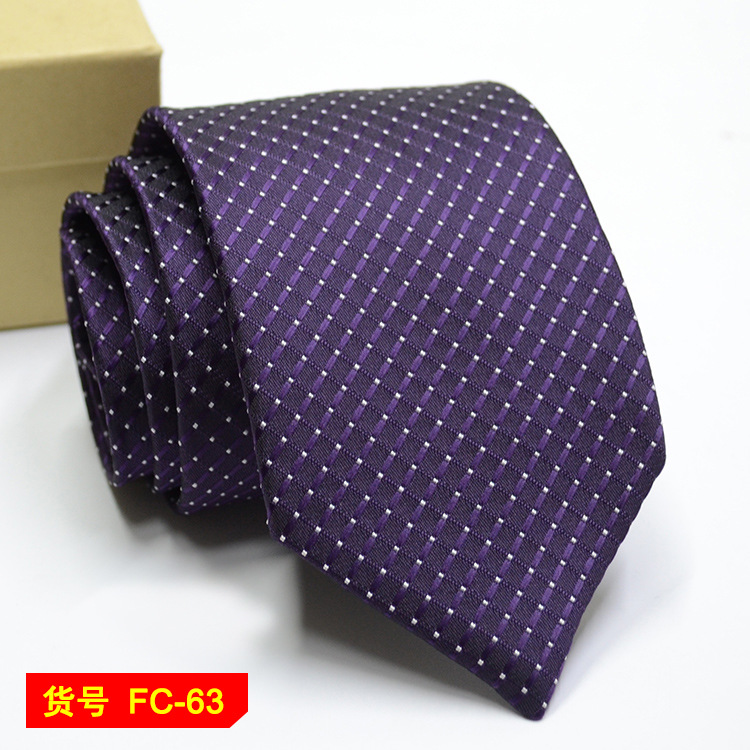 67 Styles Men's Ties Solid Color Stripe Flower Floral 8cm Jacquard