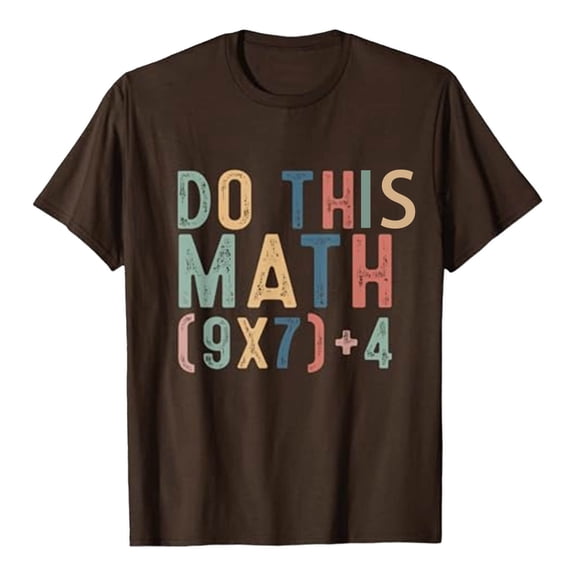 67 Tshirt Boys Six Seven Meme T Shirt Short Sleeve Crewneck Funny Math Graphic Soft Comfortable School Playground Tee Boys Tshirts Brown 10 Years-12 Years