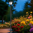 thumbnail image 1 of Kanstar Solar Lamp Post Light Vintage Waterproof LED 67 inch, 1 of 8