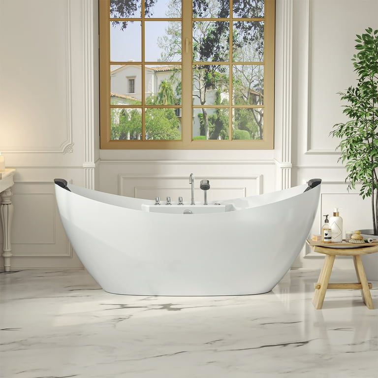 https://i5.walmartimages.com/seo/67-in-L-x-28-7-in-W-White-Acrylic-Center-Drain-Freestanding-Whirlpool-Tub-with-Faucet-Handshower-Headrest-8-Water-Jets_84f24d7b-c071-4de9-a526-60e288d08b9f.820b5cf831da2f8c96b47ca3ed2ff51d.jpeg?odnHeight=768&odnWidth=768&odnBg=FFFFFF