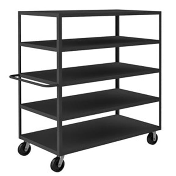 67 in. Rolling Service Cart, Gray - 3600 lbs
