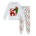 thumbnail image 1 of 67 shirt B'oys Themed Long Sleeve Pajama Cozy Holiday Print Loungewear For K'ids Festive Family Sleepwear Outfit Soft Two Piece Pajamas, 1 of 3