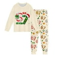 thumbnail image 1 of 67 shirt B'oys Themed Long Sleeve Pajama Cozy Holiday Print Loungewear For K'ids Festive Family Sleepwear Outfit Soft Blend Two Piece Pajamas For C'hildren, 1 of 3