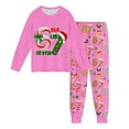thumbnail image 1 of 67 shirt B'oys Themed Long Sleeve Pajama Cozy Holiday Print Loungewear For K'ids Festive Family Sleepwear Outfit Soft Blend Two Piece Pajamas For C'hildren, 1 of 3